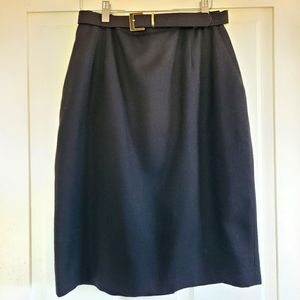 VINTAGE - 100% Wool skirt